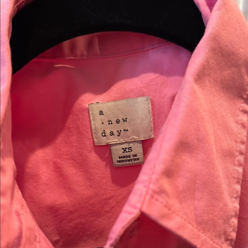 Pink Button-Up Shirt - Picture 2 of 2